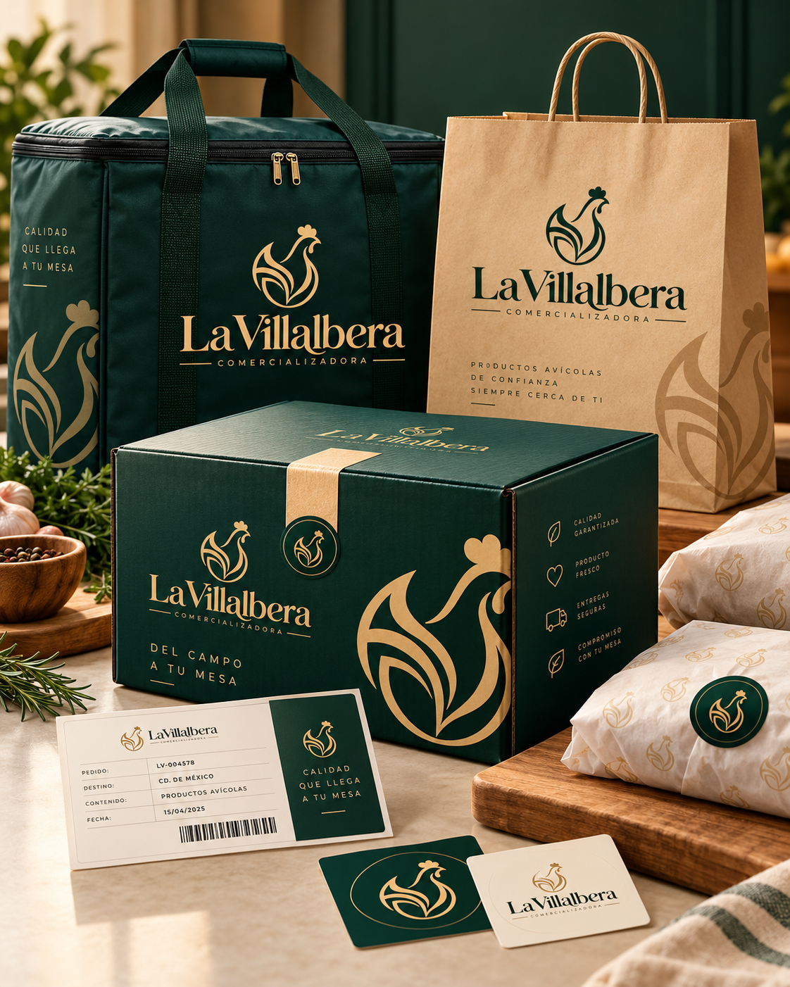 Mockup de La Villalbera