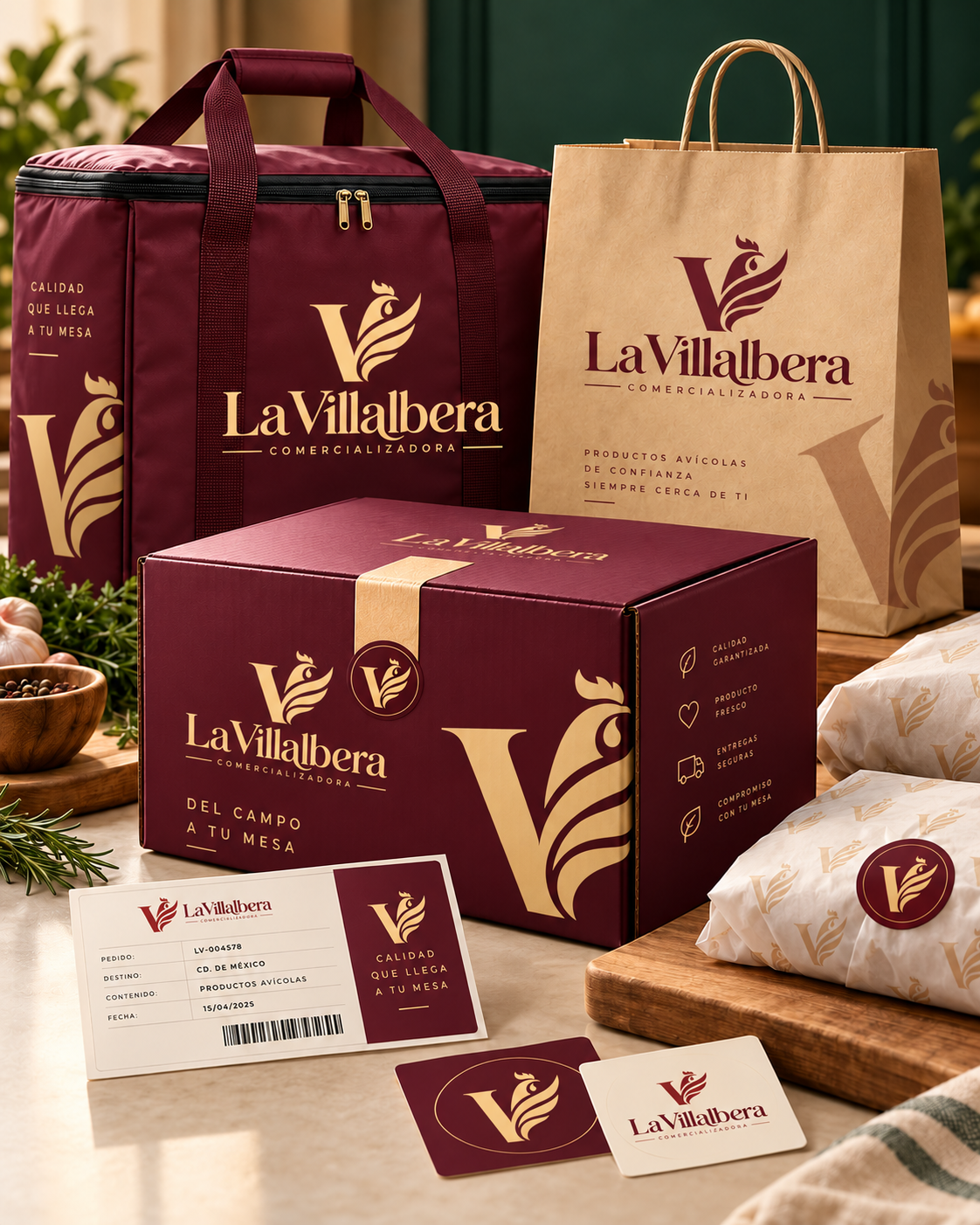 Mockup de La Villalbera