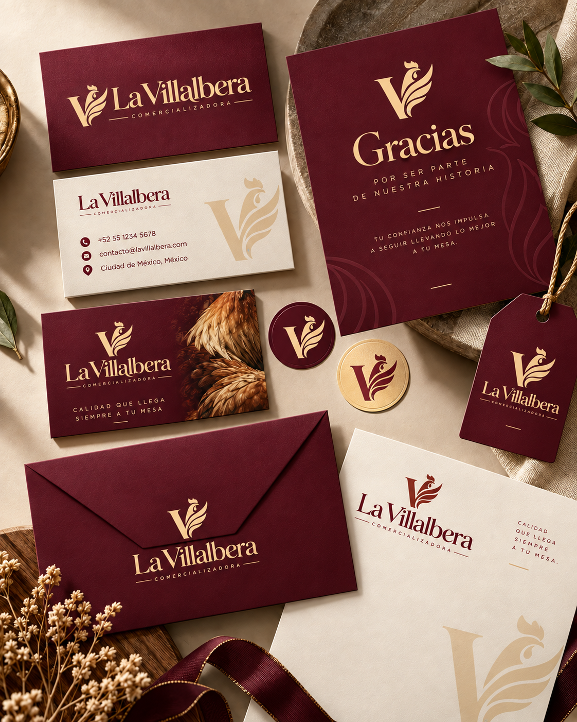 Mockup de La Villalbera