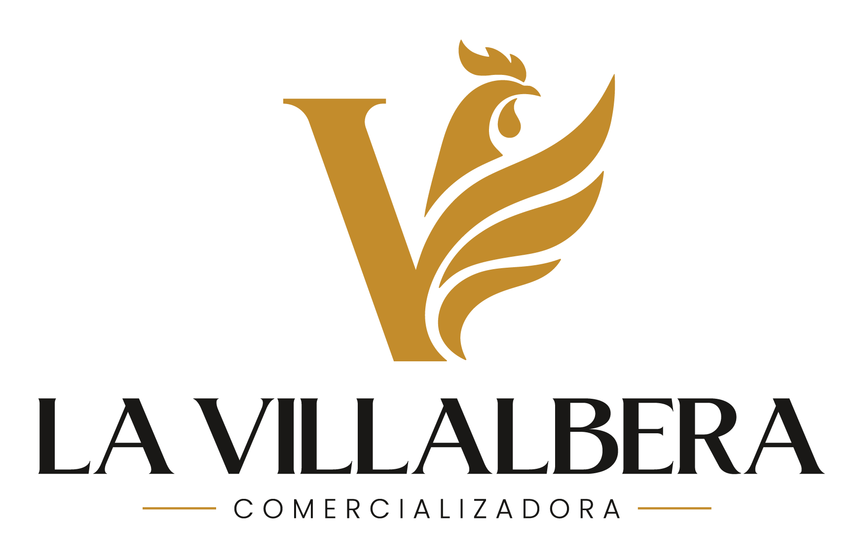 Logo vertical de La Villalbera