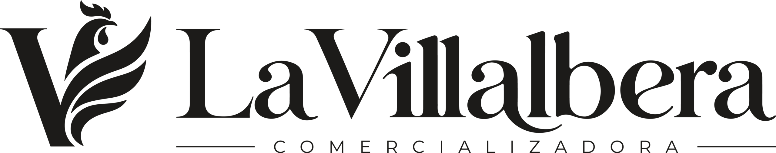 Variación del logo de La Villalbera