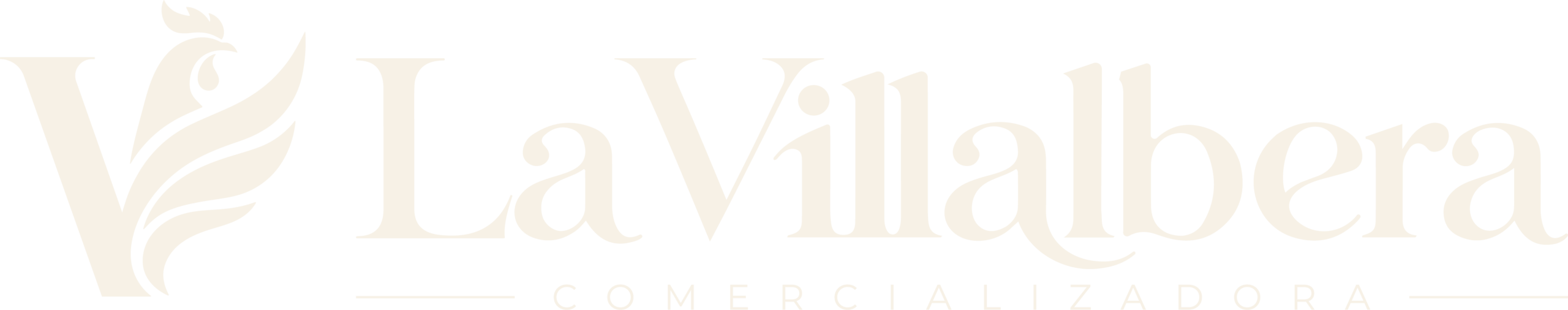 Variación del logo de La Villalbera