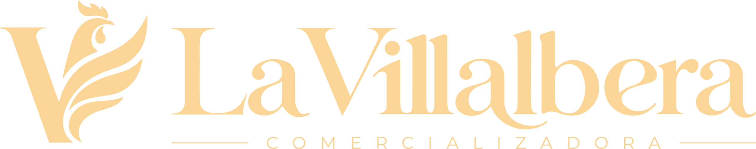 Variación del logo de La Villalbera