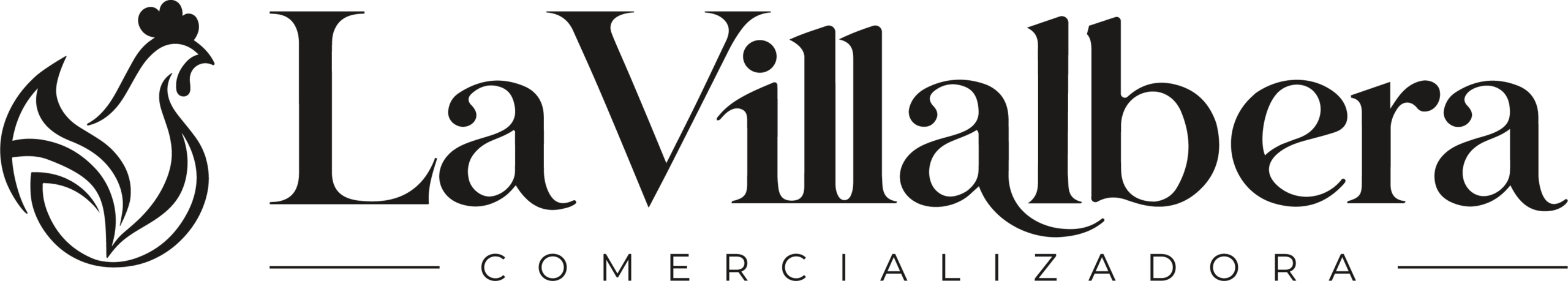 Variación del logo de La Villalbera