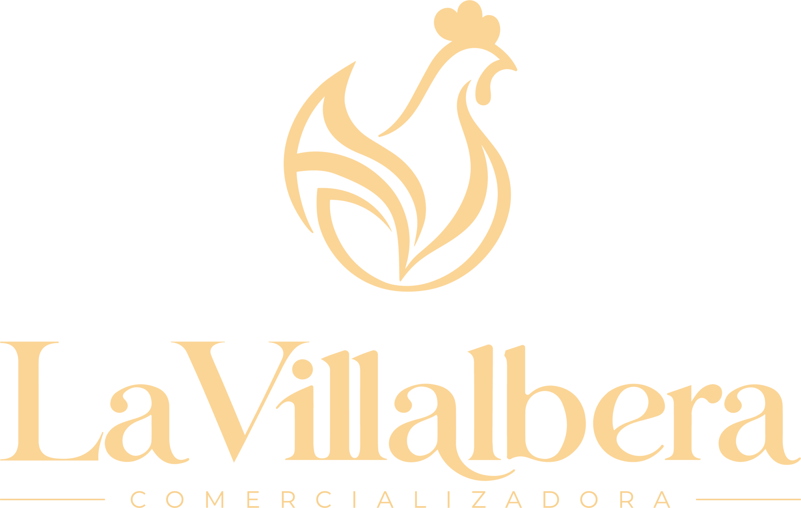 Variación del logo de La Villalbera